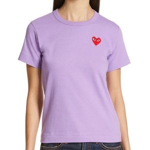 Commes des Garcons Play heart tee ❤️
